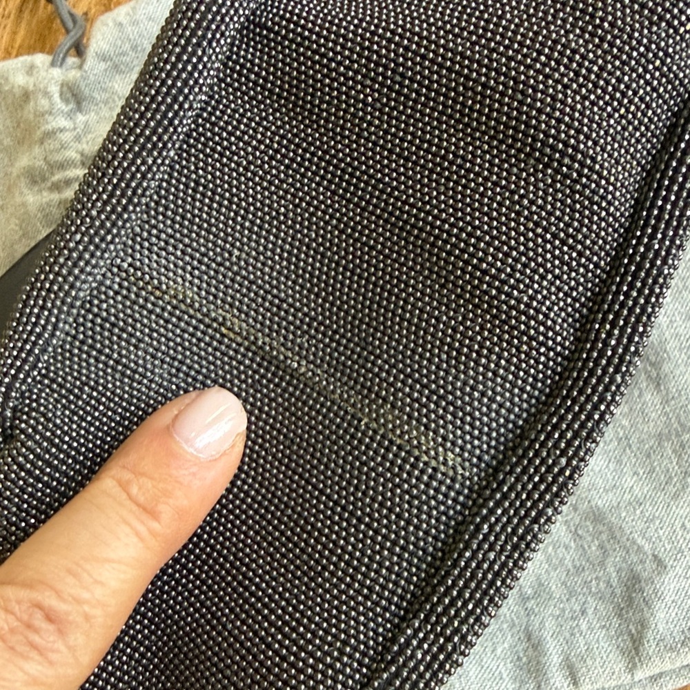Brunello Cucinelli Dark Gray full signature monili detail crossbody bag - Picture 14 of 14